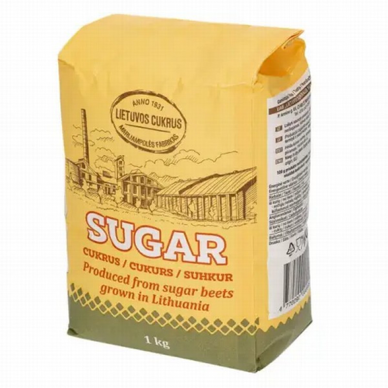 Cukurs Lietuvos cukurus 1kg 1/10 Lietuva