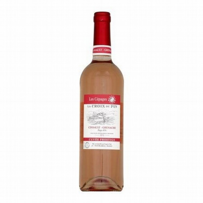 Vīns La Croix Du Pin Rose 0.75L 12.5% Francija