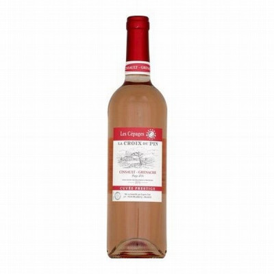 Vīns La Croix Du Pin Rose 0.75L 12.5% Francija