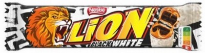 Šokolādes batoniņš Lion Black&white 60g (31.12.25)