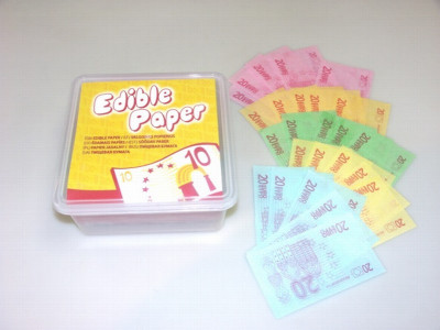 Ēdamais papīrs Paper Money 400gb (07.26) Ķīna