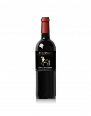 Vīns Petit Poney Rouge Moelleux red 0.75L 11% 