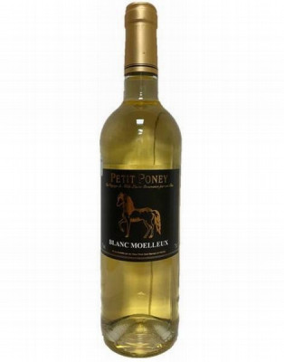 Vīns Petit Poney Blanc Moelleux white 0.75L 11% 