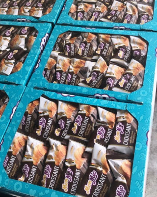 Kruasāns Mon Mio ar šokolādes pildījumu 45g 1/24(13.07.26)(cena, ja ņem veselu iepakojumu)Ukraina