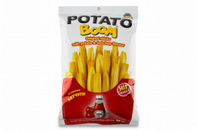 Čipsi Potato Boom ar kečupa garšu 50g 1/30 Ukraina(17.06.26)