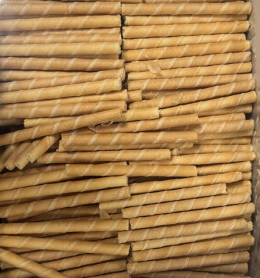 Vafeļu trubiņas Adugs vaniļas 1.3 kg (04.03.26) (daudzumu norādīt kg,pilna kaste) Polija