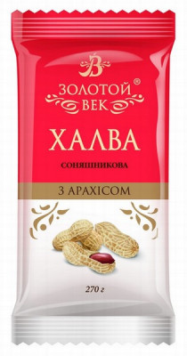 Halva Zolotoj Vek saulespuķu ar zemesriekstiem 270g(20.03.26) Ukraina