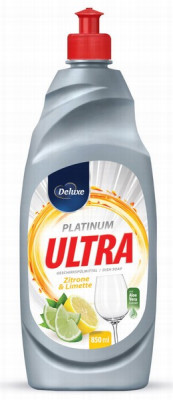 Trauku mazgāšanas līdzeklis Deluxe Ulta platinum citrons 850ml
