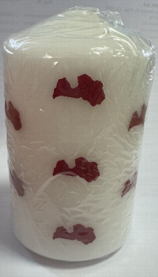 Sveces Diana cilindra 5.8x10cm "Latvijas kontūra" Latvija