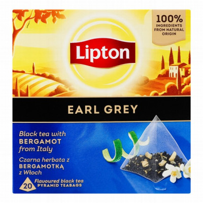 Tēja Lipton Earl grey 32g*20gb (30.03.27)Polija