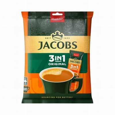 Kafijas dzēriens Jacobs 3in1 10X20g  (16.08.26) Čehija