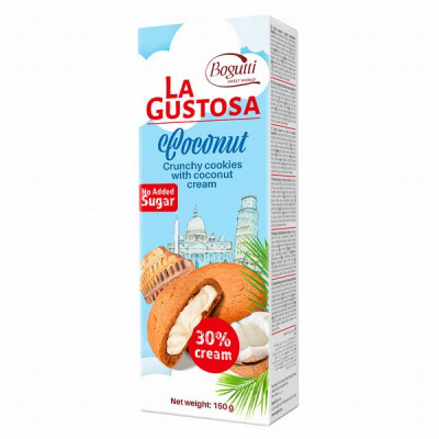 Cepumi LaGustosa kokosriekstu bez cukura 150g1/18(21.05.26)