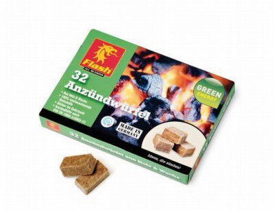 Aizdedzināšanas klucīši Flash brūni 1/32 