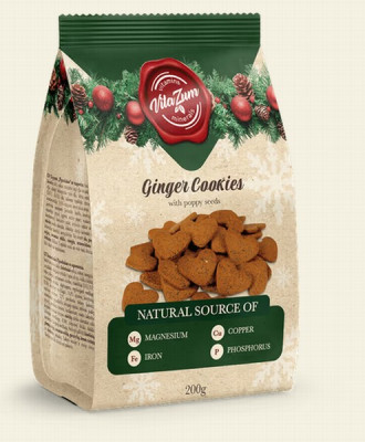 Piparkūkas Adugs ar magonēm 200g (Ziemassvētki)  (21.02.26) Latvija 1/15