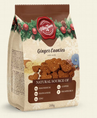 Piparkūkas Adugs ar sēklām 200g (Ziemassvētki)  (21.02.26) Latvija 1/15