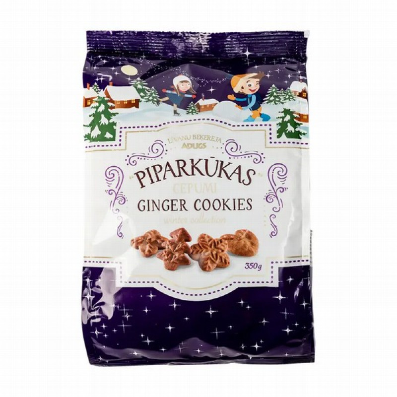 Piparkūkas Adugs Ziemassvētku 350g (Ziemassvētki) (20.02.26) LV