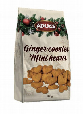 Piparkūkas Adugs sirsniņas mini 200g (Ziemassvētki) (21.06.26) Latvija 1/12