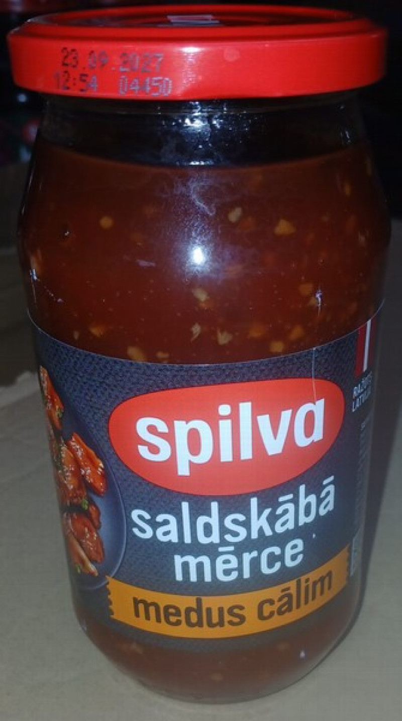 Spilva tomātu mērce medus cālim 510g (23.09.27) Latvija