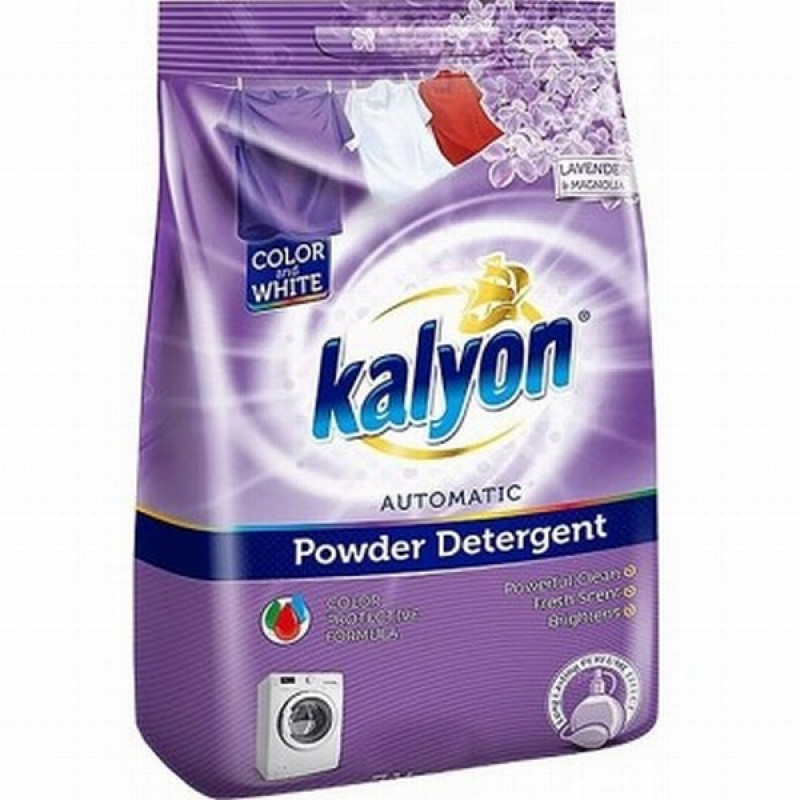 Veļas pulveris Kalyon 750g Color/white Lavander&Magnolia 1/20 Turcija