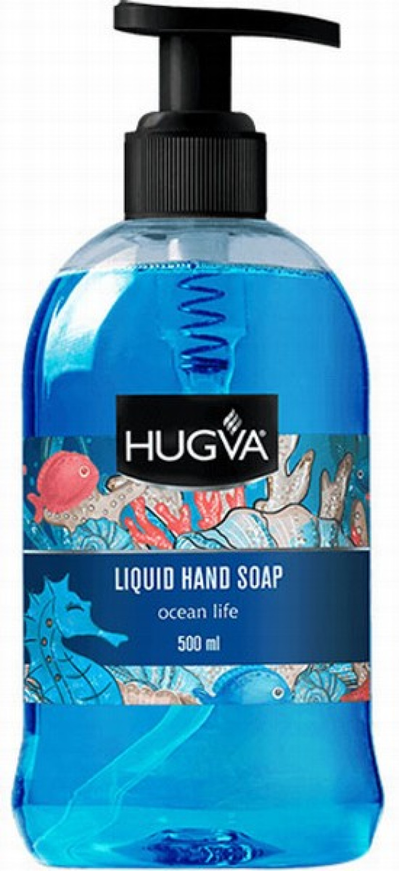 Šķidrās ziepes Hugva Ocean life 500ml 1/6 Turcija(11.11.27)