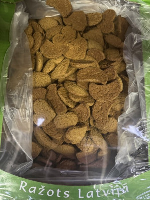 Bēnes piparkūkas mazās 3kg (11.03.26)Latvija