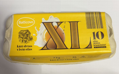 Olas Balticovo XL 10gb 1/12 Kūtī dētas (19.02.26)Latvija