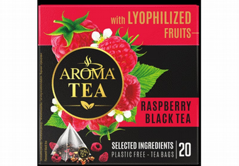 Tēja Aroma Pyramids Aveņu 2g*20gb(08.27) Polija