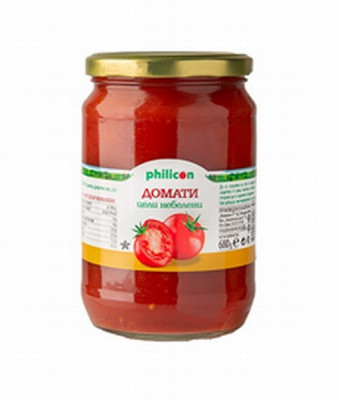 Tomāti nemizoti 680g Philcon 1/6 Bulgārija