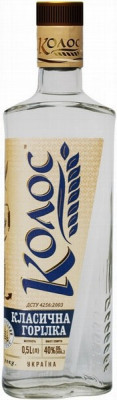 Degvīns 0.5L KOLOS 40% Ukraina