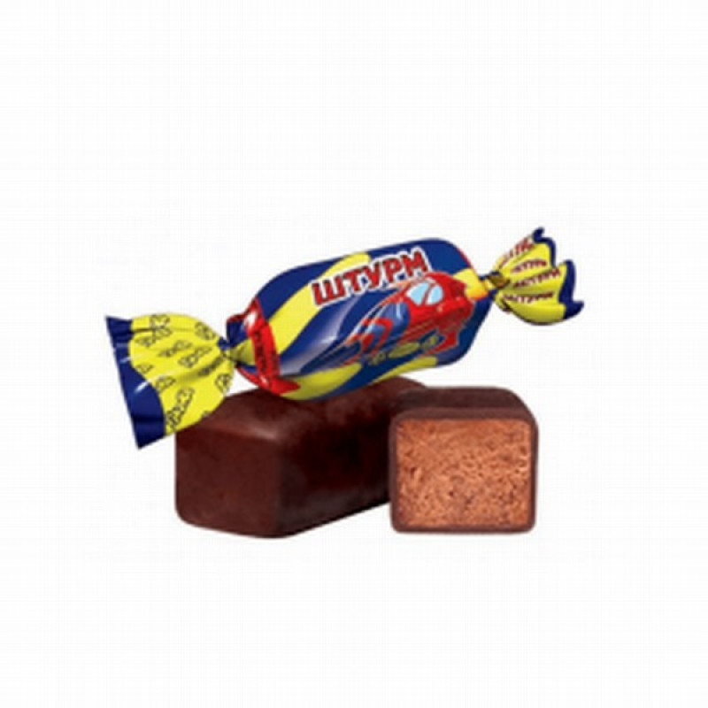 Šokolādes konfektes Šturm 1kg (21.11.26) Ukraina
