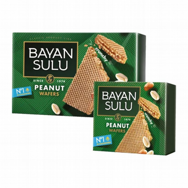 Vafeles Bajan Sulu Peanut 0.105kg (17.07.26)Kazahstāna