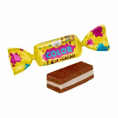 Konfektes šokolādes BajanSulu Color cacao1kg1/4()Kazahstāna