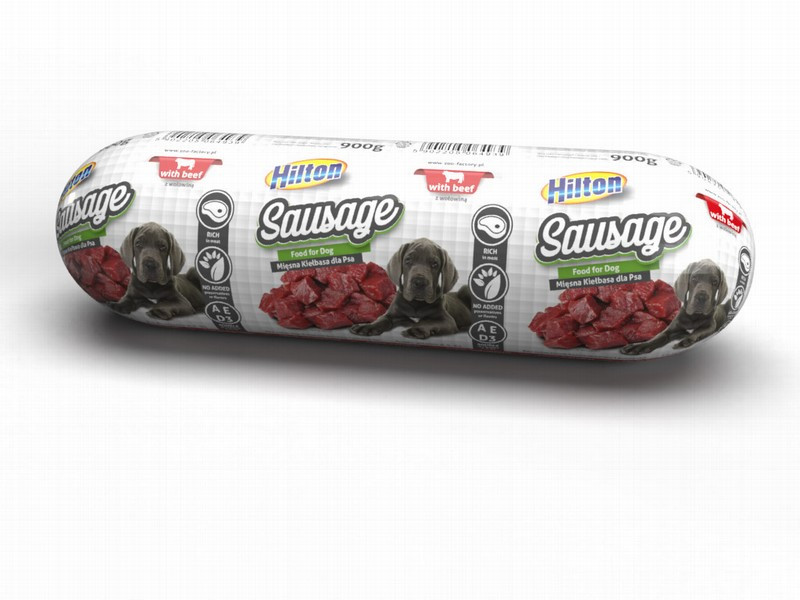 Suņu barība desa Hilton ar liellopu 900g (18.09.26)  Polija