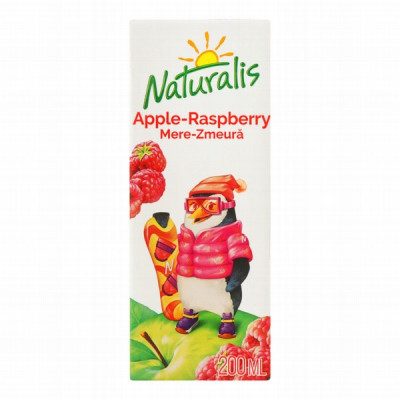 Sulas dzēriens Naturalis ābolu aveņu 0.2l (22.11.26)Moldova