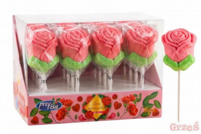 Marshmallow Rose mīkstā pastila 28g 1/24 (09.07.28) Ķīna