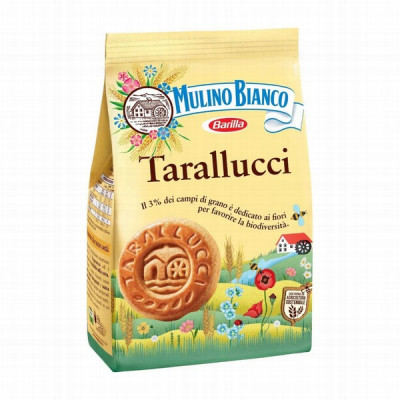 Cepumi Mulino Bianco tarallucci 350g.(09.02.27)Itālija