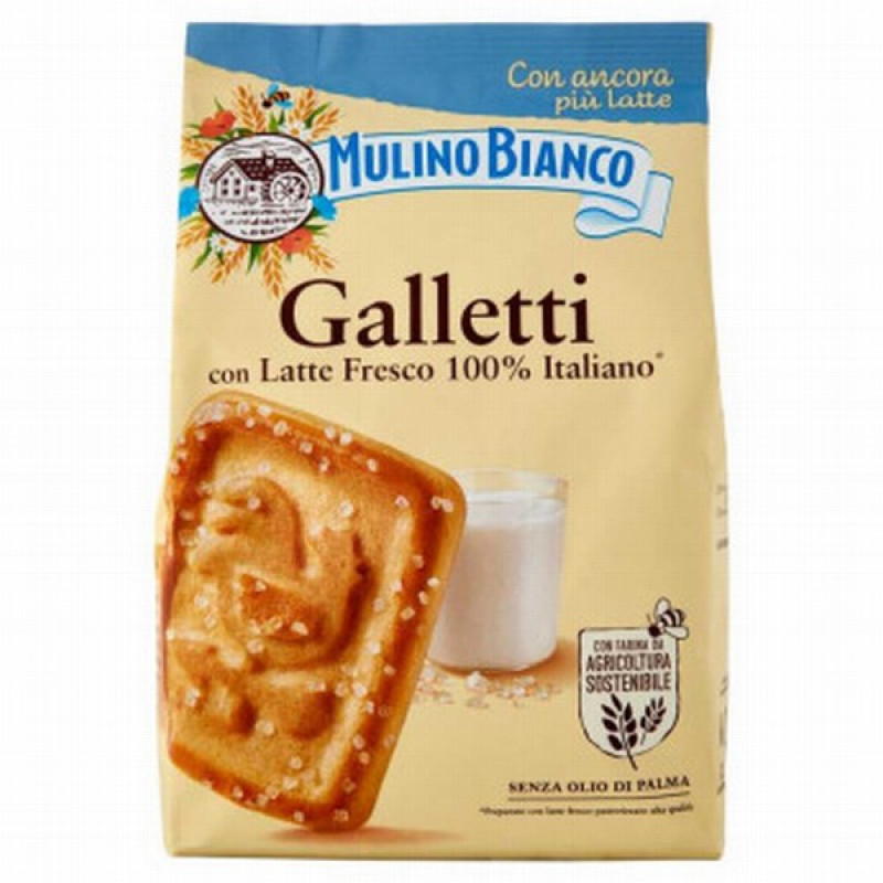Cepumi Mulino Bianco galletti 350g.(02.02.27)Itālija