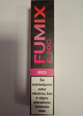 Elektroniskā cigarete Fumix Arc TB Red 2% vienreizējā