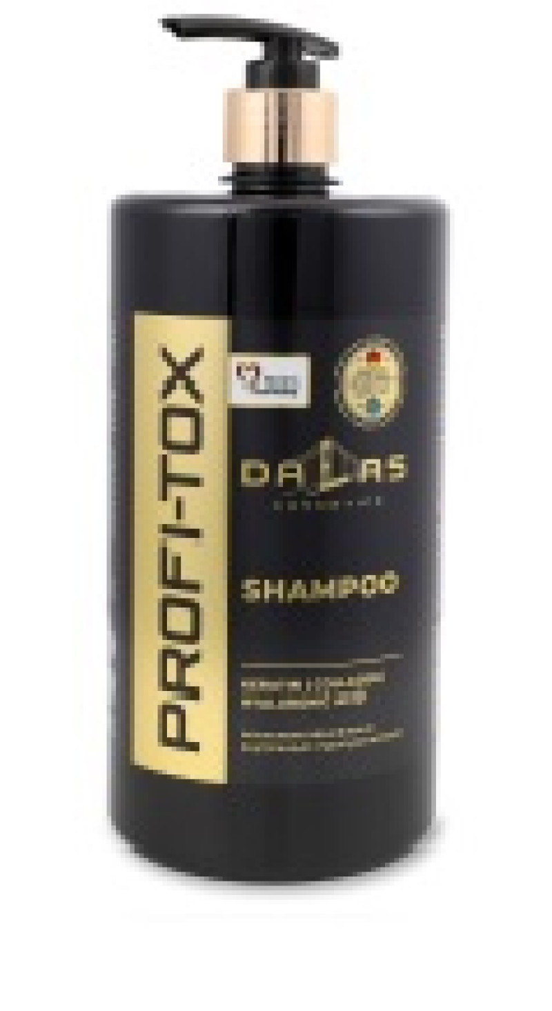 Šampūns Dalas ar keratīnu, kolagēnu, hialuronskābi 1000ml (03.04.28) Ukraina