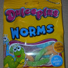 Želejkonfekte Dulceplus Sour Worms 100gr (08.10.27)1/12 Spānija