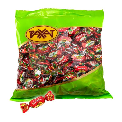 Karameles ar bārbeļu garšu RAHAT 1kg (1/6) (14.05.27) Kazahstāna