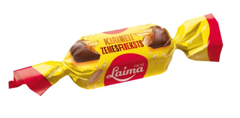 Piena šokolādes konfektes ar zemesriekstiem un karameli Laima 1kg 1/8 (21.04.26) Latvija