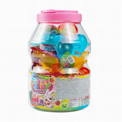 Šķidrā karamele RABBIT JELLY 35g*30gb Ķīna(15.06.28)