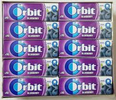 Košļājamā gumija Orbit melleņu 14g *30gb  (21.09.26)Polija