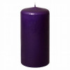 Svece Diana 5*10cm tumši lillā