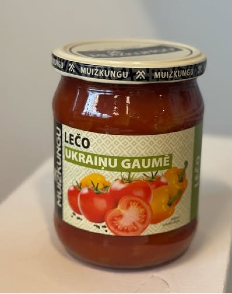 Muižkungu lečo ukraiņu gaumē 460g 1/8 () Ukraina