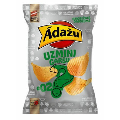 Čipsi Ādažu ar garšvielām Nr.2 130g 1/18 (17.09.26) Latvija