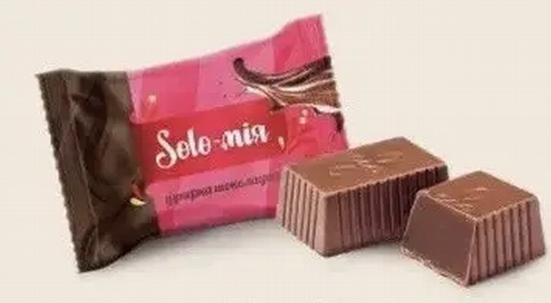 Šokolādes konfektes SOLO-MIA Chocolate 0.5kg 1/8(16.01.27) Ukraina 