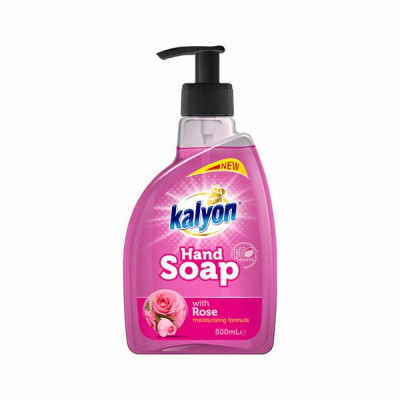 Šķidrās ziepes KAYLON Roze 0.500ml ar dozatoru (26.08.27)