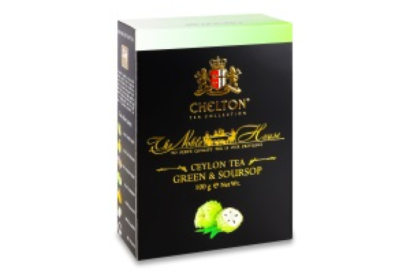 Tēja zaļā Ceilonas Chelton Soursop 100g (07.2027) Šrilanka